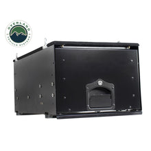 Load image into Gallery viewer, Cargo-Box-With-Slide-Out-Drawer-Size-Black-Powder-Coat-Universal-Overland-Vehicle-Systems