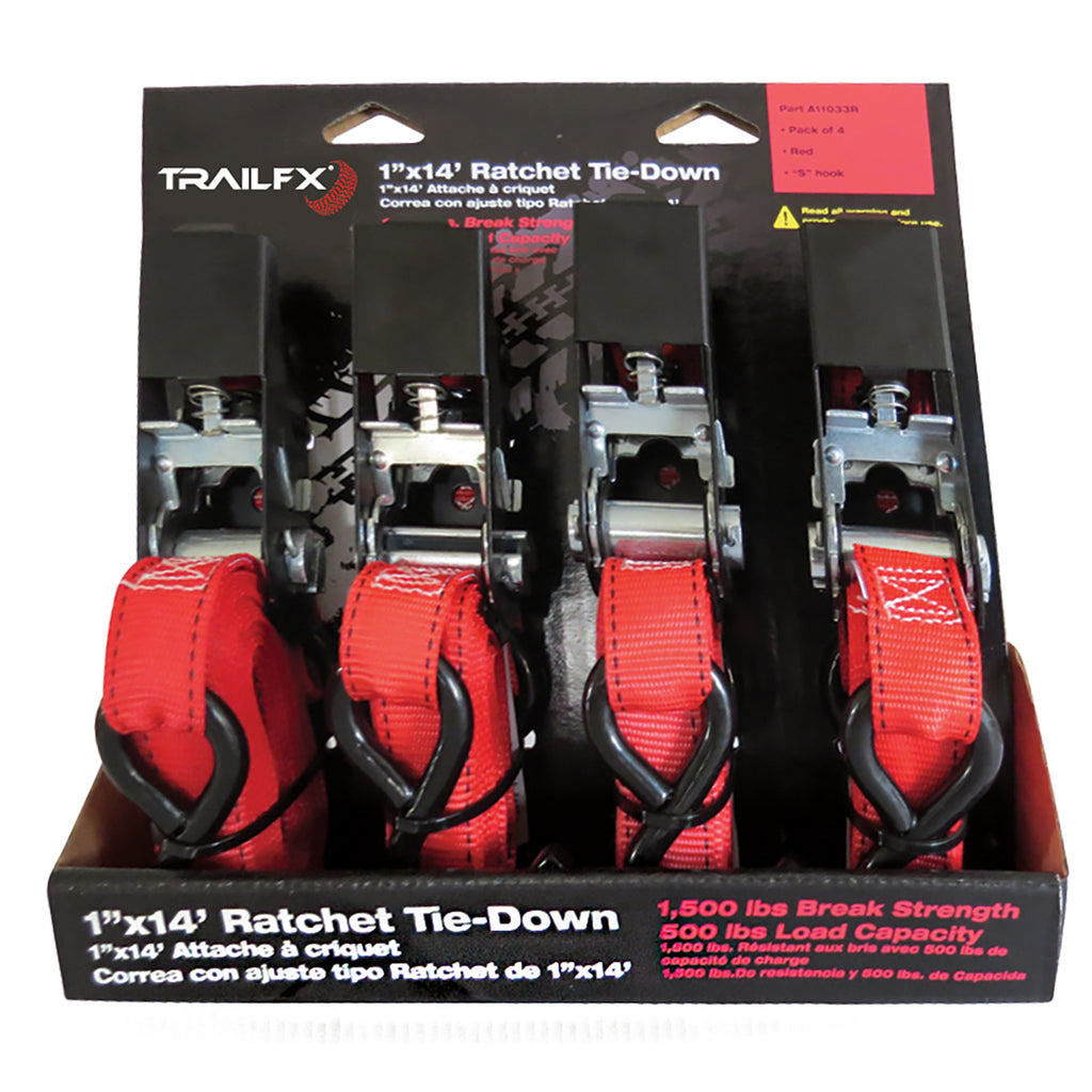 Cargo-Tie-Down-14-Ft-X-1-500-Lb-Load-1500-Lb-Break-Cap-WRatchet-Red-Pack-4