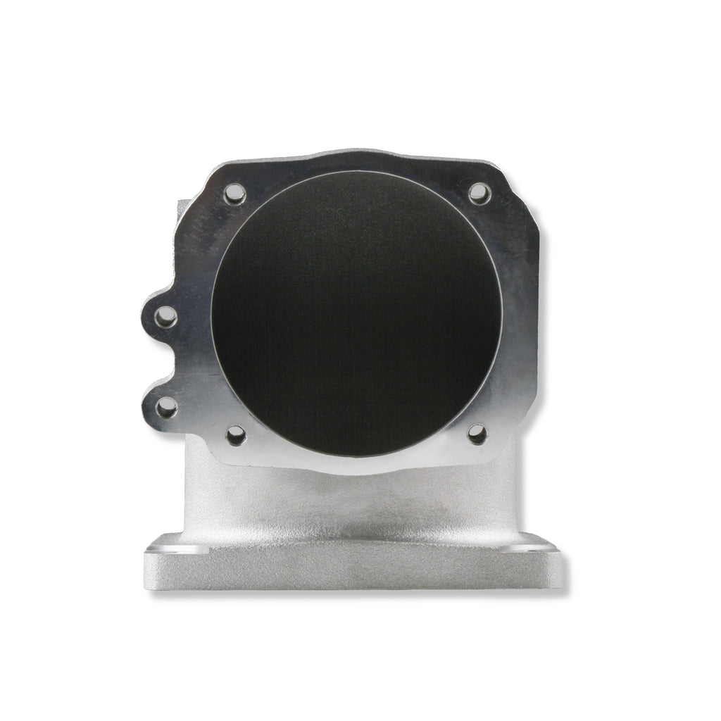 Cast-Aluminum-4500-Efi-Throttle-Body-Intake-Elbow-Ford-5.0-To-4500-Black-Finish