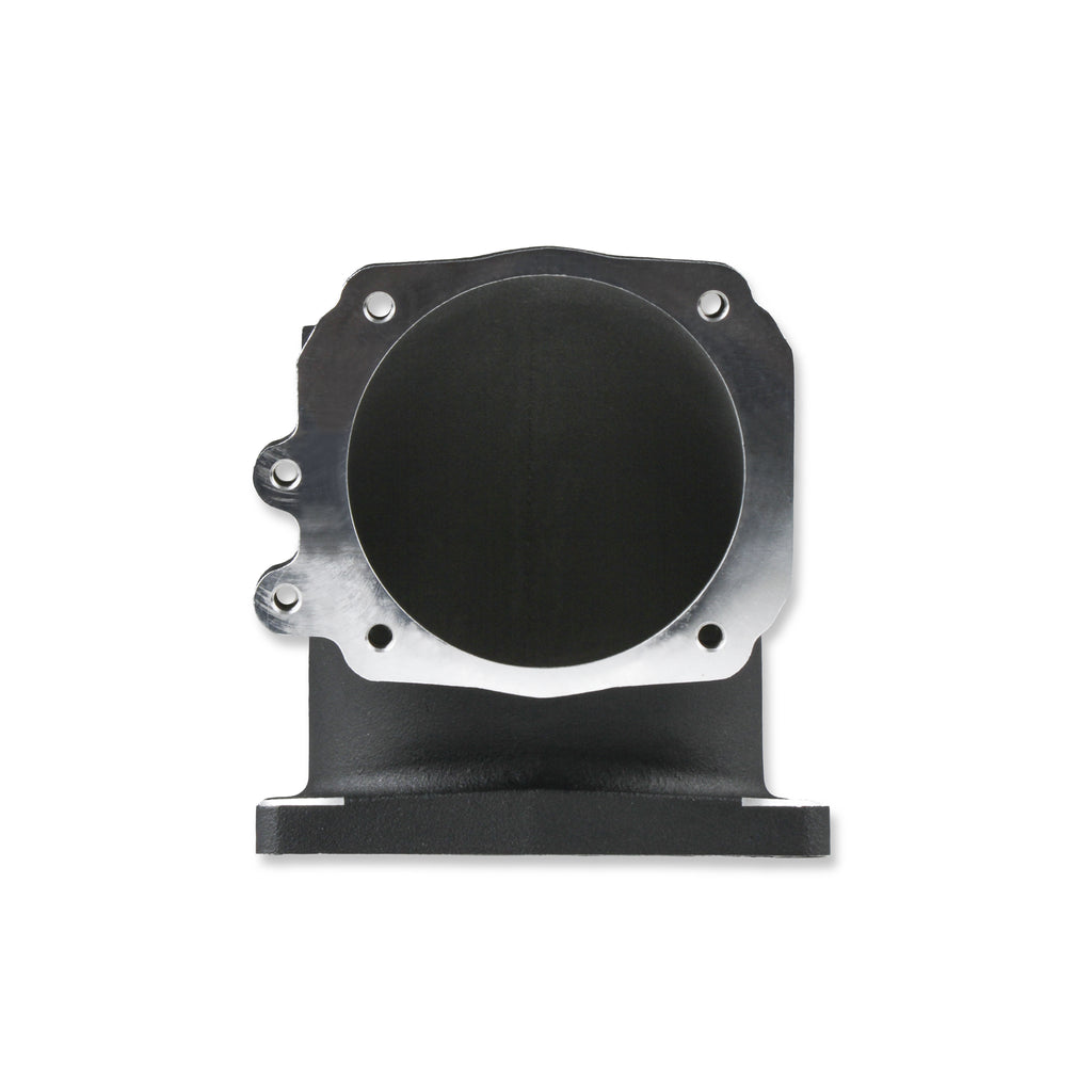 Cast-Aluminum-4500-Efi-Throttle-Body-Intake-Elbow-Ford-5.0-To-4500-Black-Finish