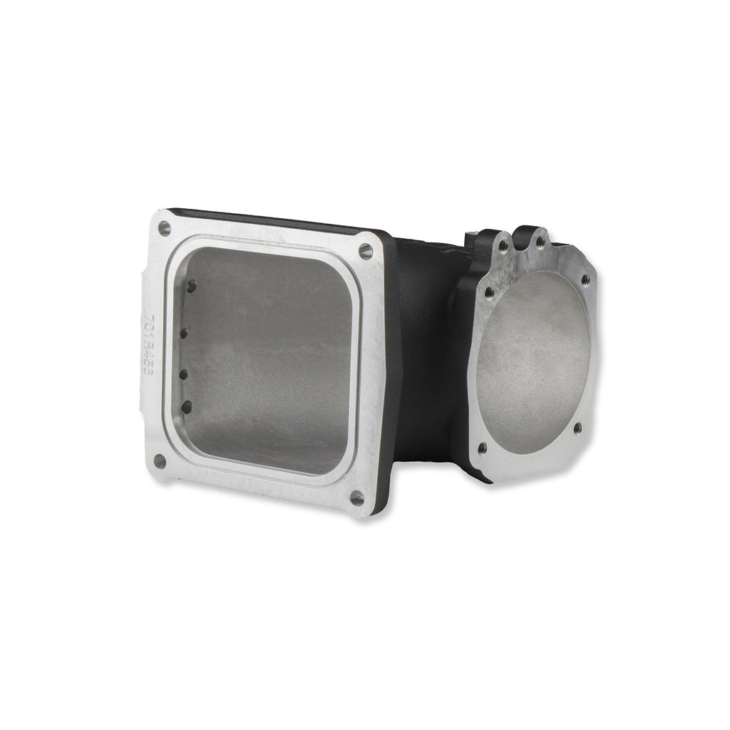 Cast-Aluminum-4500-Efi-Throttle-Body-Intake-Elbow-Ford-5.0-To-4500-Black-Finish