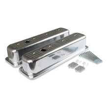 Load image into Gallery viewer, Cast-Aluminum-Ball-Milled-Center-Bolt-Valve-Covers---Polished