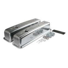 Load image into Gallery viewer, Cast-Aluminum-Ball-Milled-Center-Bolt-Valve-Covers---Polished