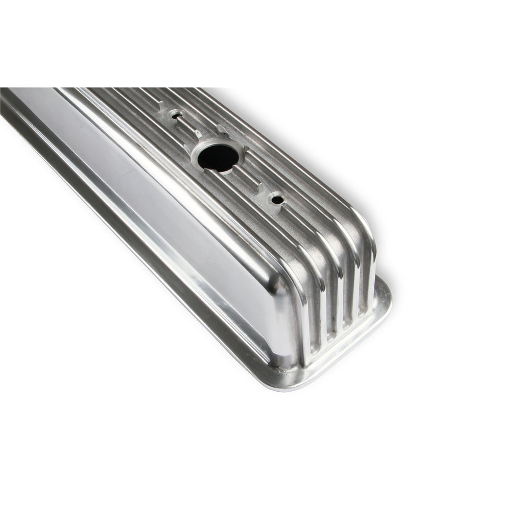 Cast-Aluminum-Ball-Milled-Center-Bolt-Valve-Covers---Polished