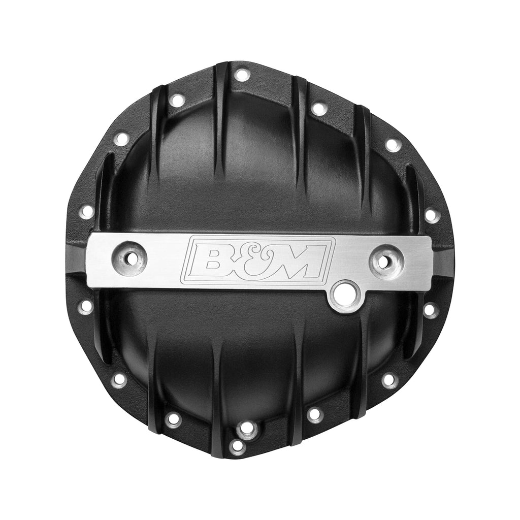 Cast-Aluminum-Differential-Cover-Black-Aam-11.5-Extra-Capacity-DrainFill-Ports-Magnetic-Drain-Plug