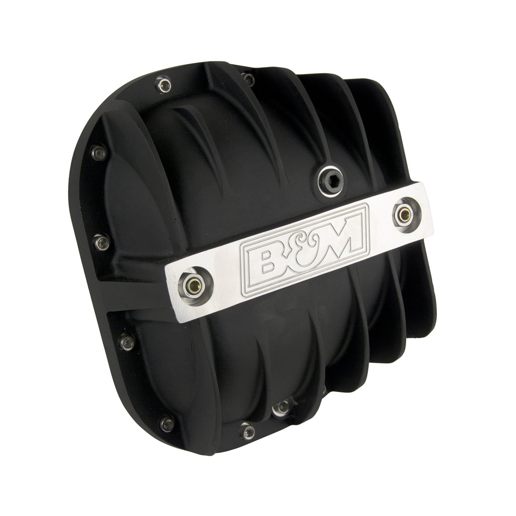 Cast-Aluminum-Differential-Cover-Black-Designed-To-Fit-Most-Vehicles-W-Ford-9.7