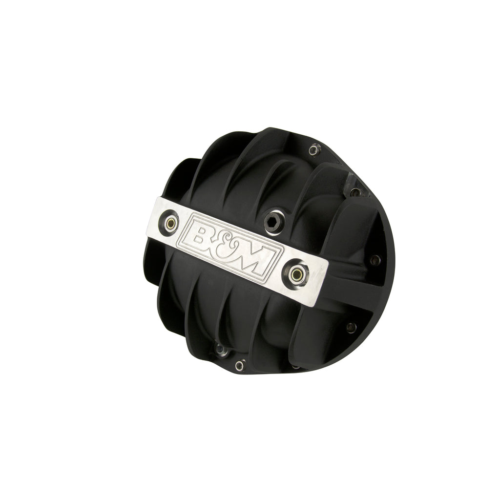 Cast-Aluminum-Differential-Cover-Black-Fit-Most-Vehicles-W-Gm-8.875In-12-Bolt-T