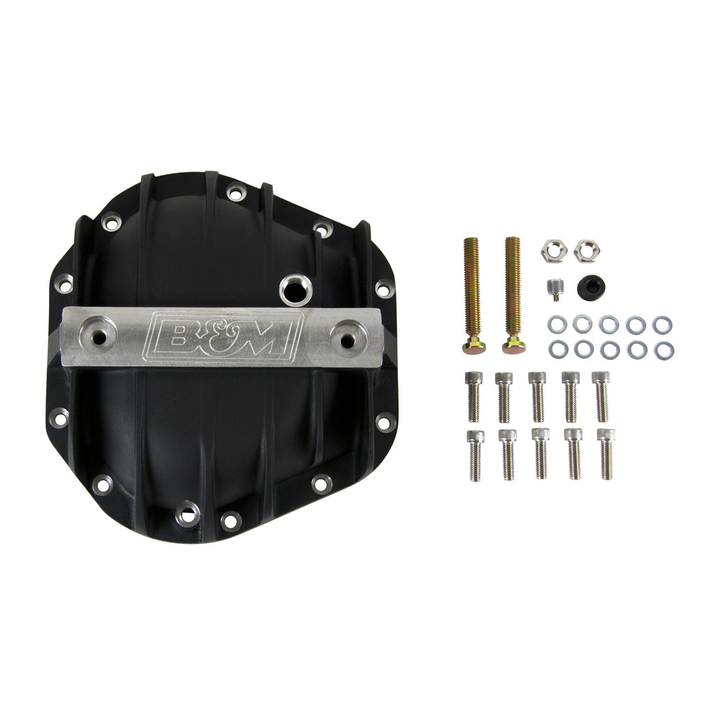 Cast-Aluminum-Differential-Cover-Blk-Fit-Most-Vehicles-W-Dana-60-Or-Dana-70-Dif