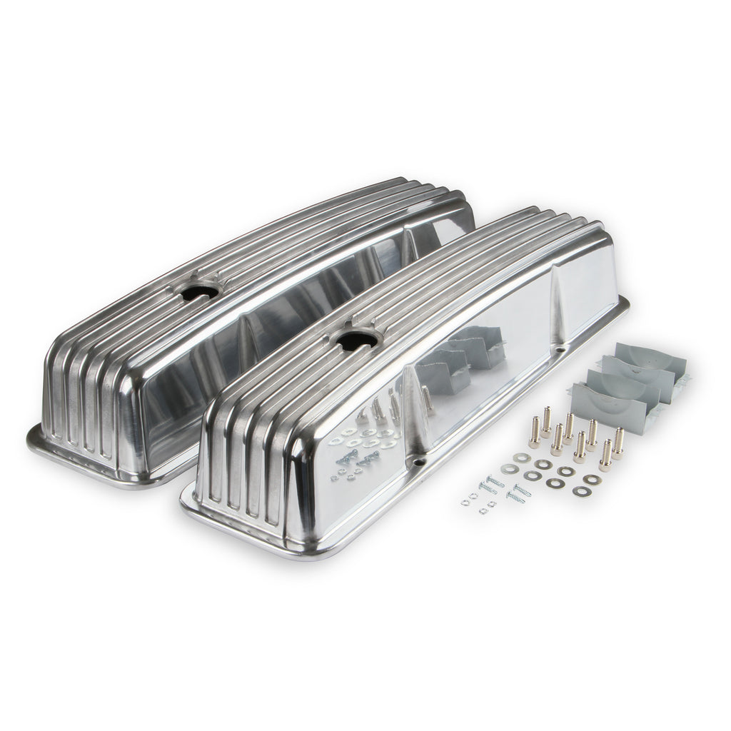 Cast-Aluminum-Finned-Valve-Covers---Polished
