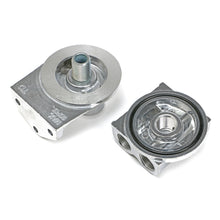 Load image into Gallery viewer, Cast-Aluminum-Oil-Filter-Relocation-Kit;-90-Degree-Bypass195964-Pontiac-Engines