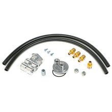 Load image into Gallery viewer, Cast-Aluminum-Oil-Filter-Relocation-Kit;-Horizontal-Ports195964-Pontiac-Engines