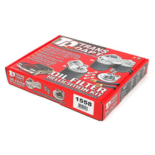 Load image into Gallery viewer, Cast-Aluminum-Oil-Filter-Relocation-Kit;-Horizontal-Ports195964-Pontiac-Engines