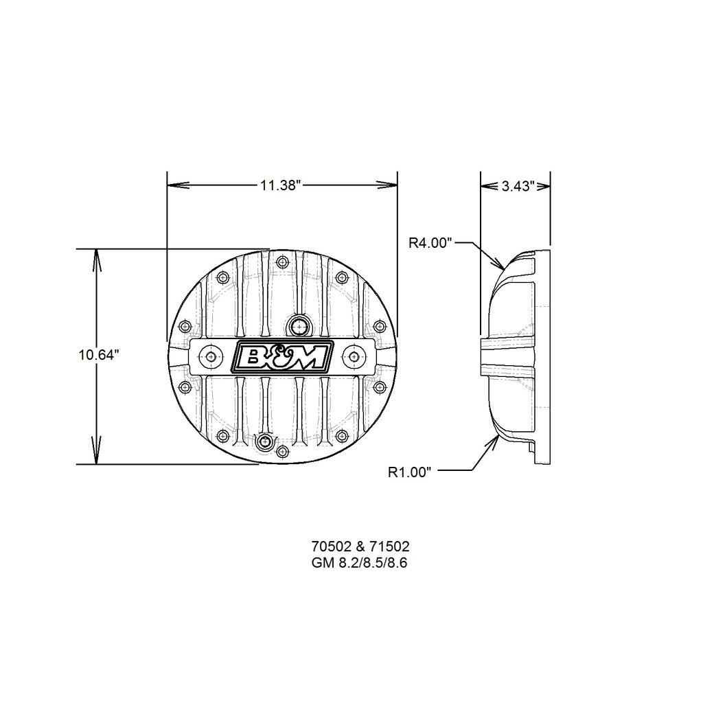Cast-Aluminum-Rear-End-Cover-Chevy-10-Bolt-8.2-8.5--8.6