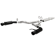 Load image into Gallery viewer, Cat-Back-15-16-Ford-Mustang-5.0L-V8-Competition-Ss-3In-Dual-Split-Rear-4.5In-Black-Tips