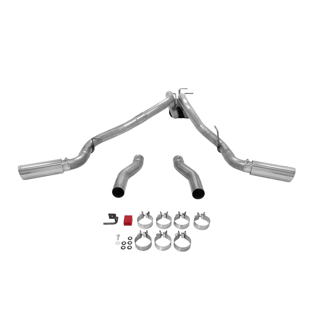 Cat-Back-Dual-Exhaust-;-14-16-Super-Duty-;-Dual-Rear-Or-Side-Exit