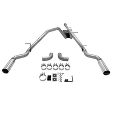 Load image into Gallery viewer, Cat-Back-Dual-Exhaust-;-14-18-SilveradoSierra-1500-ExtendedCrew-Cab-5.3L-;-Dual-Rear-Or-Side-Exit