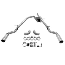 Load image into Gallery viewer, Cat-Back-Dual-Exhaust-;-14-18-SilveradoSierra-1500-ExtendedCrew-Cab-5.3L-;-Dual-Rear-Or-Side-Exit