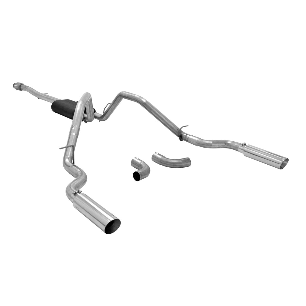 Cat-Back-Dual-Exhaust-;-14-18-SilveradoSierra-1500-ExtendedCrew-Cab-5.3L-;-Dual-Rear-Or-Side-Exit