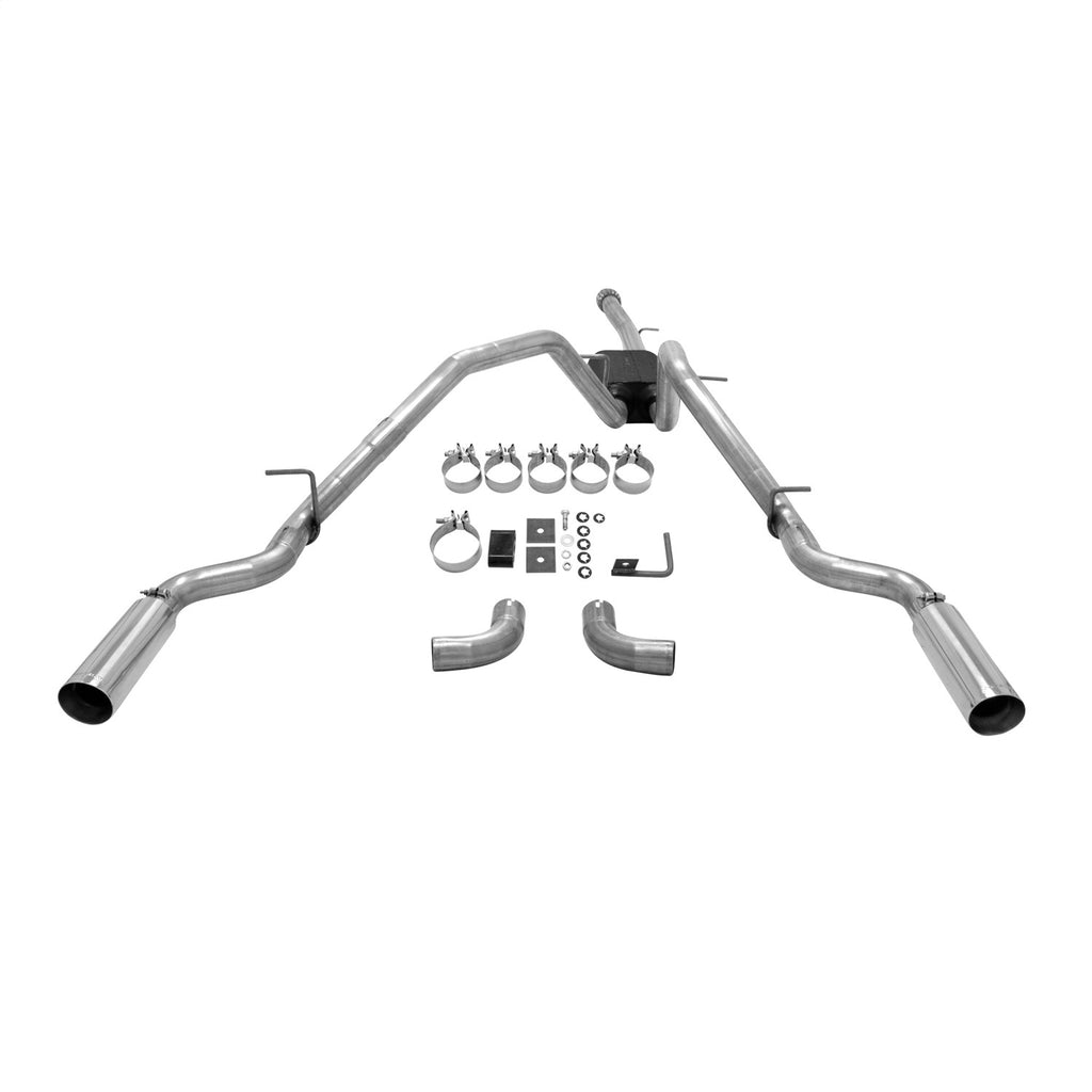Cat-Back-Dual-Exhaust-;-14-18-SilveradoSierra-1500-ExtendedCrew-Cab-5.3L-;-Dual-Rear-Or-Side-Exit