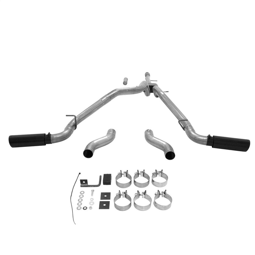 Cat-Back-Dual-Exhaust-;-14-18-SilveradoSierra-ExtendedCrew-Cab-5.3L-;-Dual-Rear-Or-Side-Exit