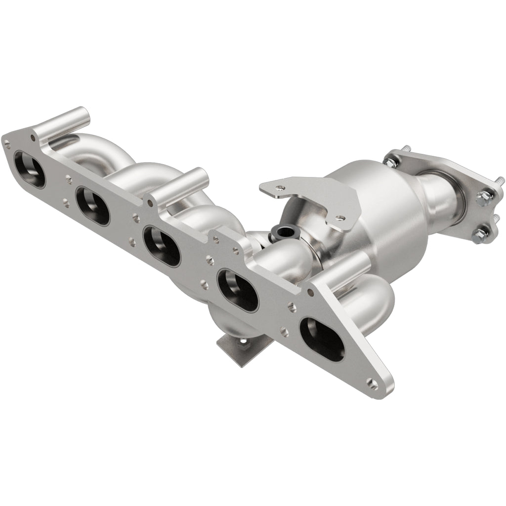 Catalytic-Converter-With-Integrated-Exhaust-Manifold