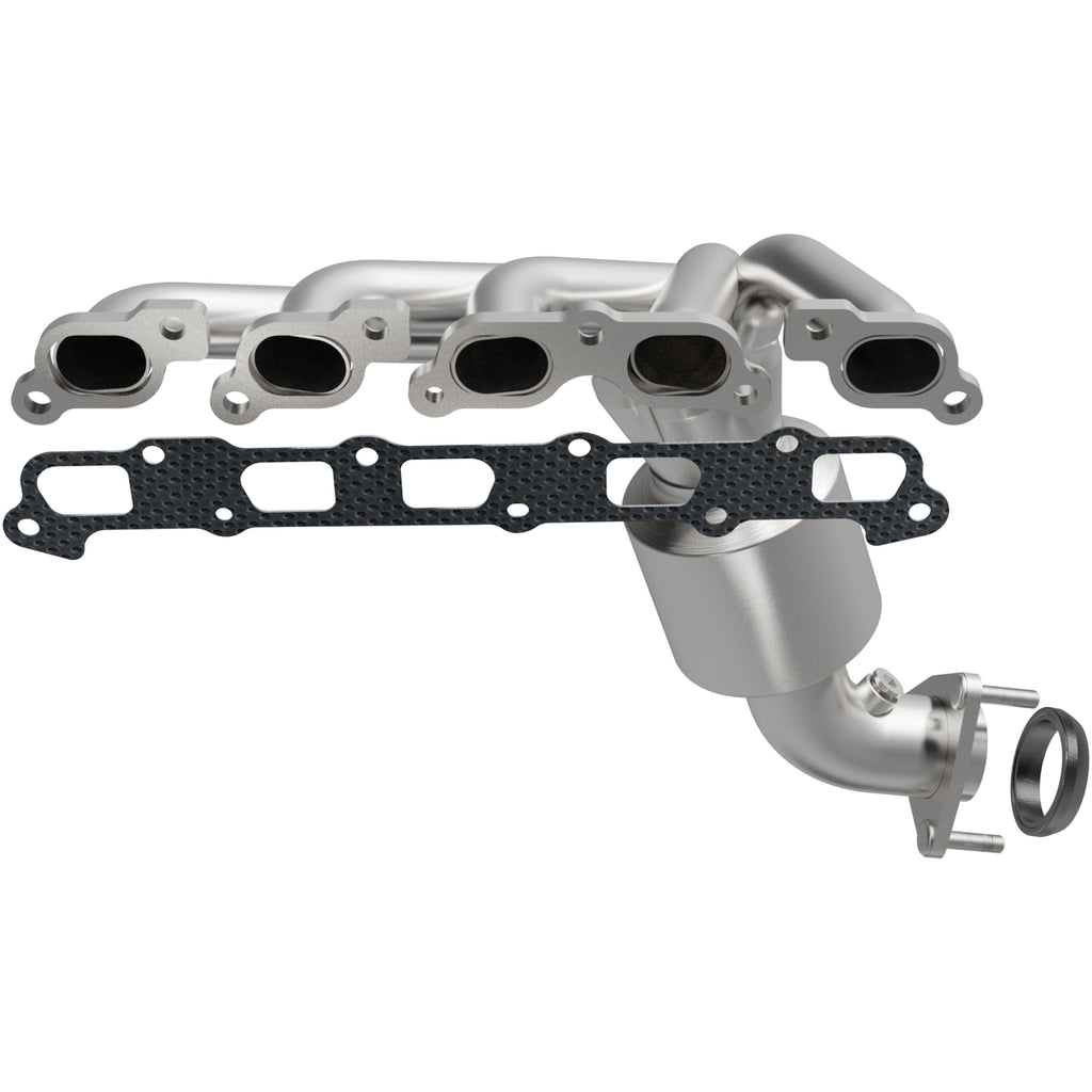 Catalytic-Converter-With-Integrated-Exhaust-Manifold