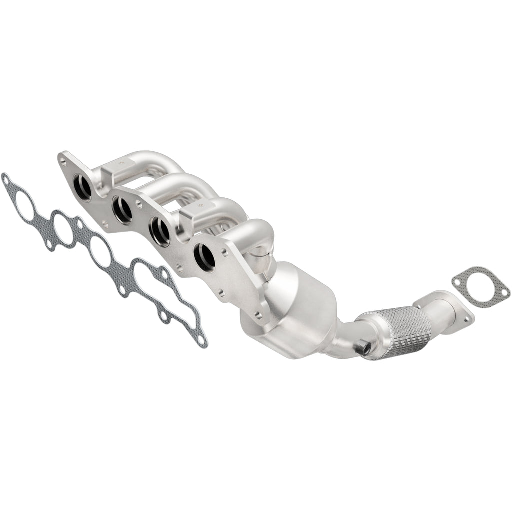 Catalytic-Converter-With-Integrated-Exhaust-Manifold