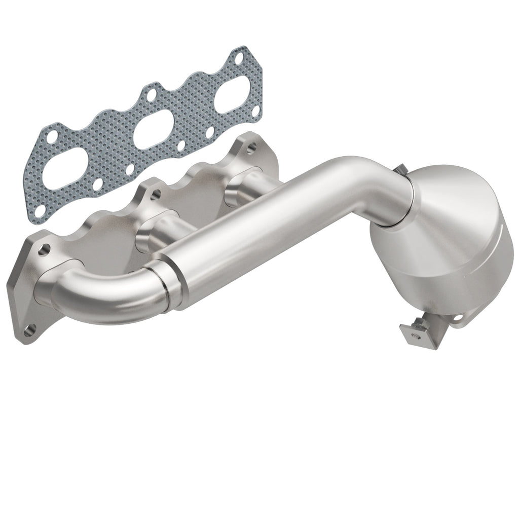 Catalytic-Converter-With-Integrated-Exhaust-Manifold