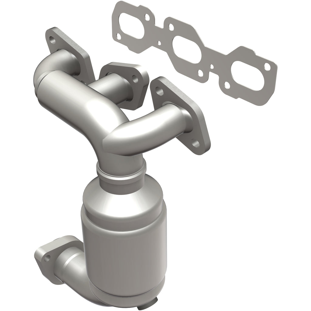 Catalytic-Converter-With-Integrated-Exhaust-Manifold