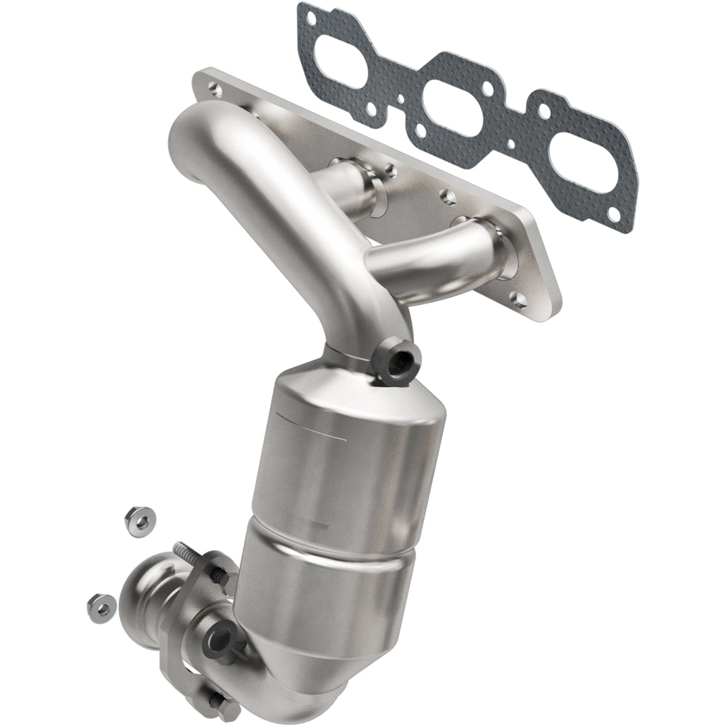 Catalytic-Converter-With-Integrated-Exhaust-Manifold