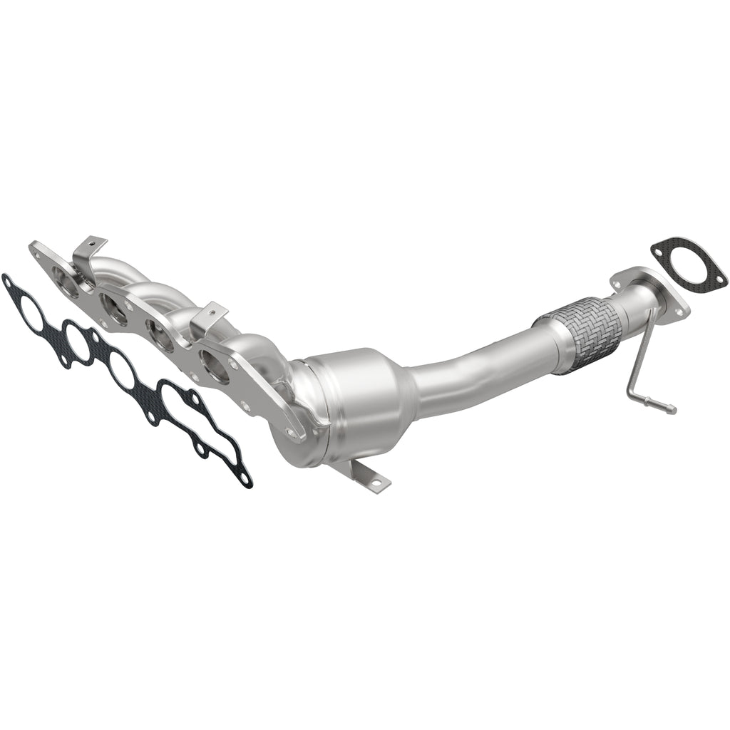 Catalytic-Converter-With-Integrated-Exhaust-Manifold