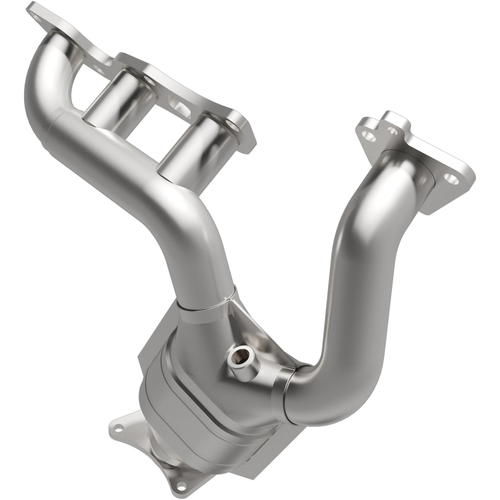 Catalytic-Converter-With-Integrated-Exhaust-Manifold