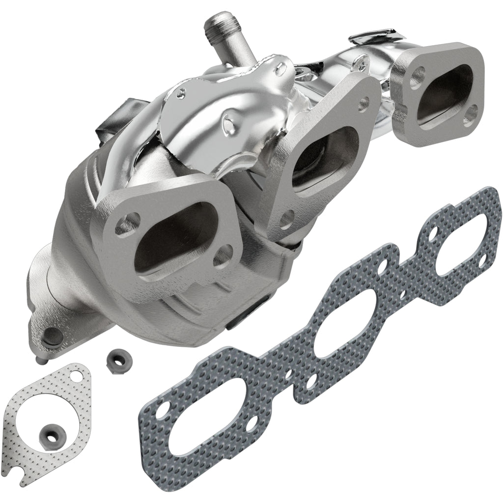 Catalytic-Converter-With-Integrated-Exhaust-Manifold