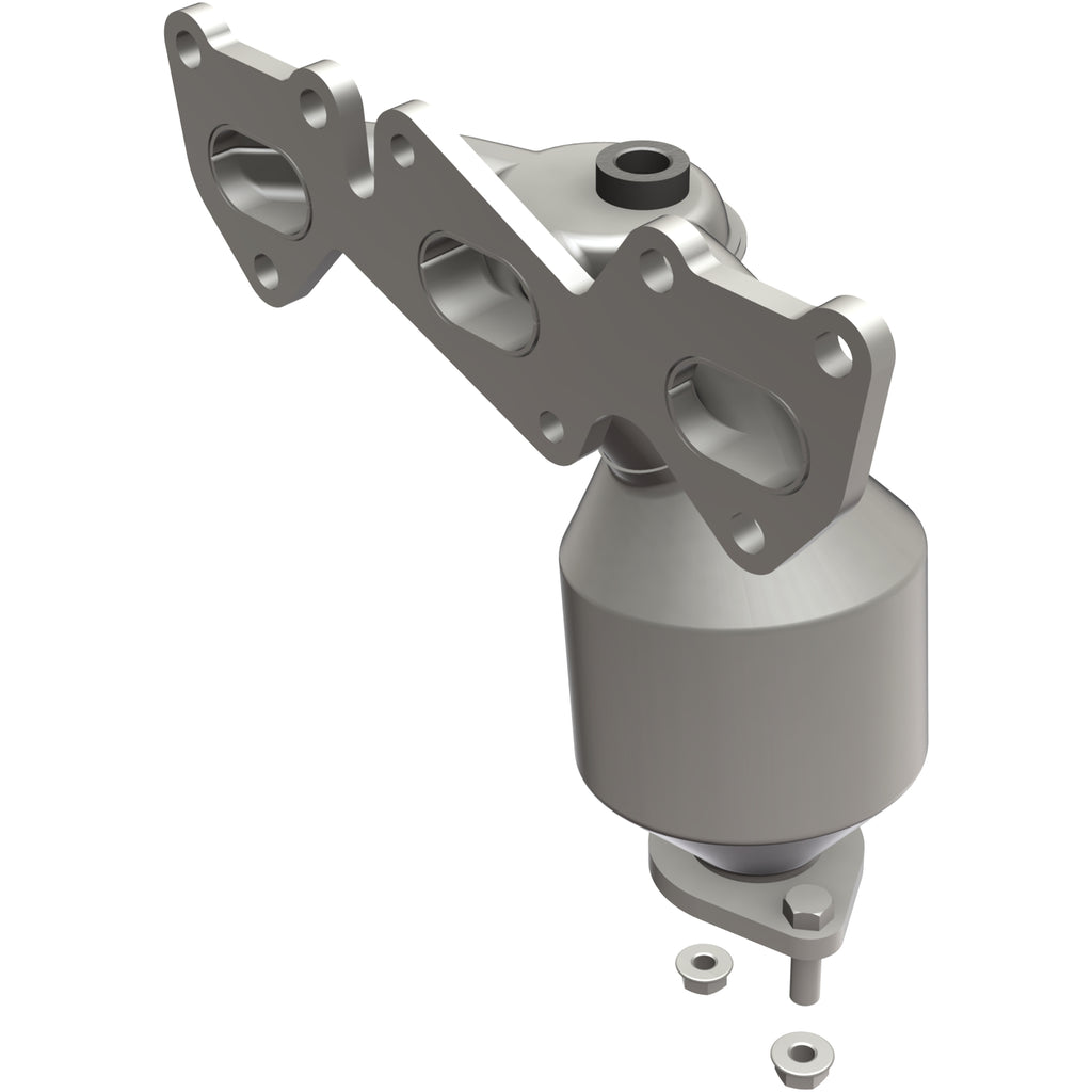 Catalytic-Converter-With-Integrated-Exhaust-Manifold