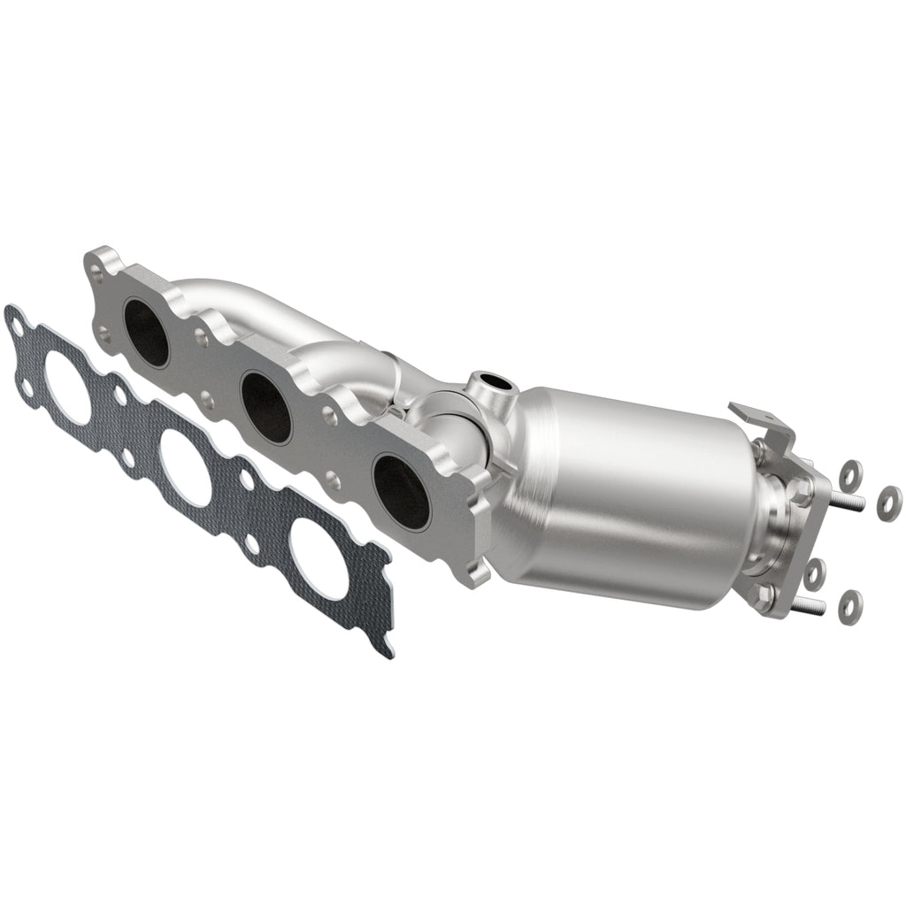 Catalytic-Converter-With-Integrated-Exhaust-Manifold