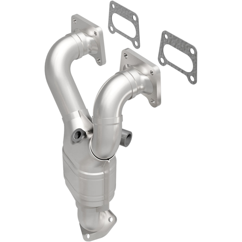 Catalytic-Converter-With-Integrated-Exhaust-Manifold