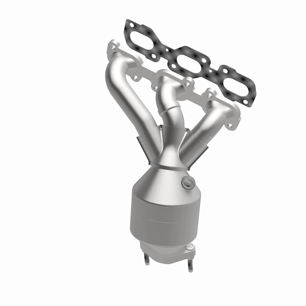 Catalytic-Converter-With-Integrated-Exhaust-Manifold