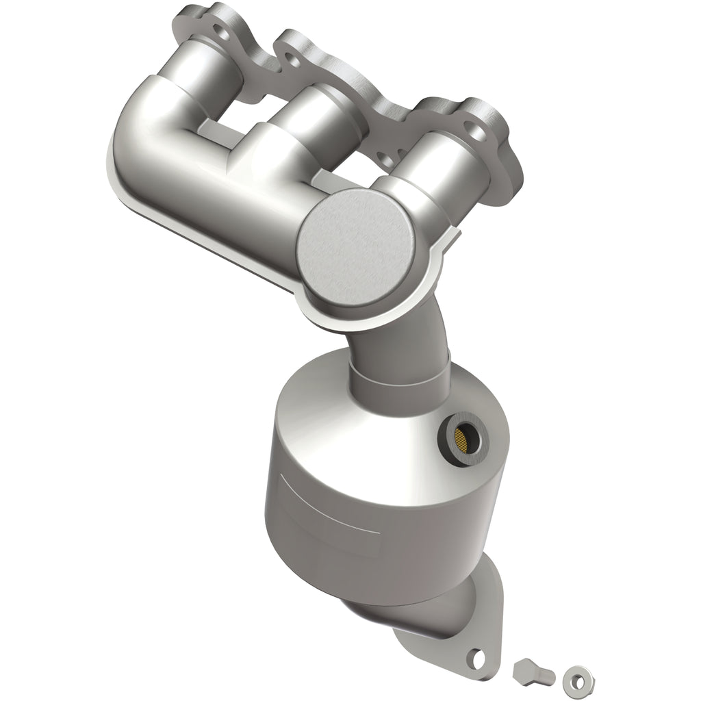 Catalytic-Converter-With-Integrated-Exhaust-Manifold