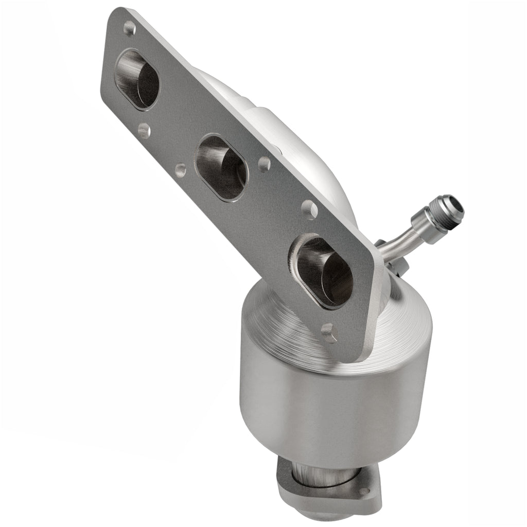 Catalytic-Converter-With-Integrated-Exhaust-Manifold