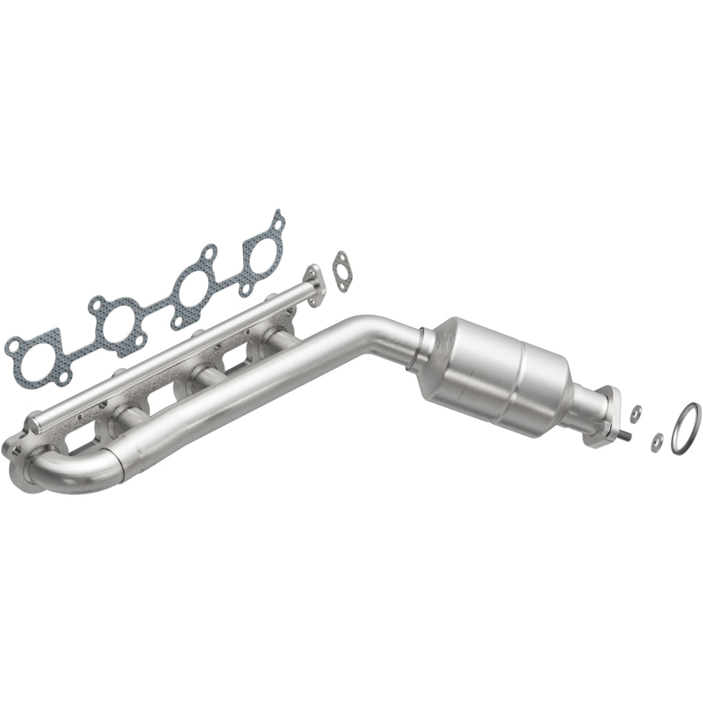 Catalytic-Converter-With-Integrated-Exhaust-Manifold