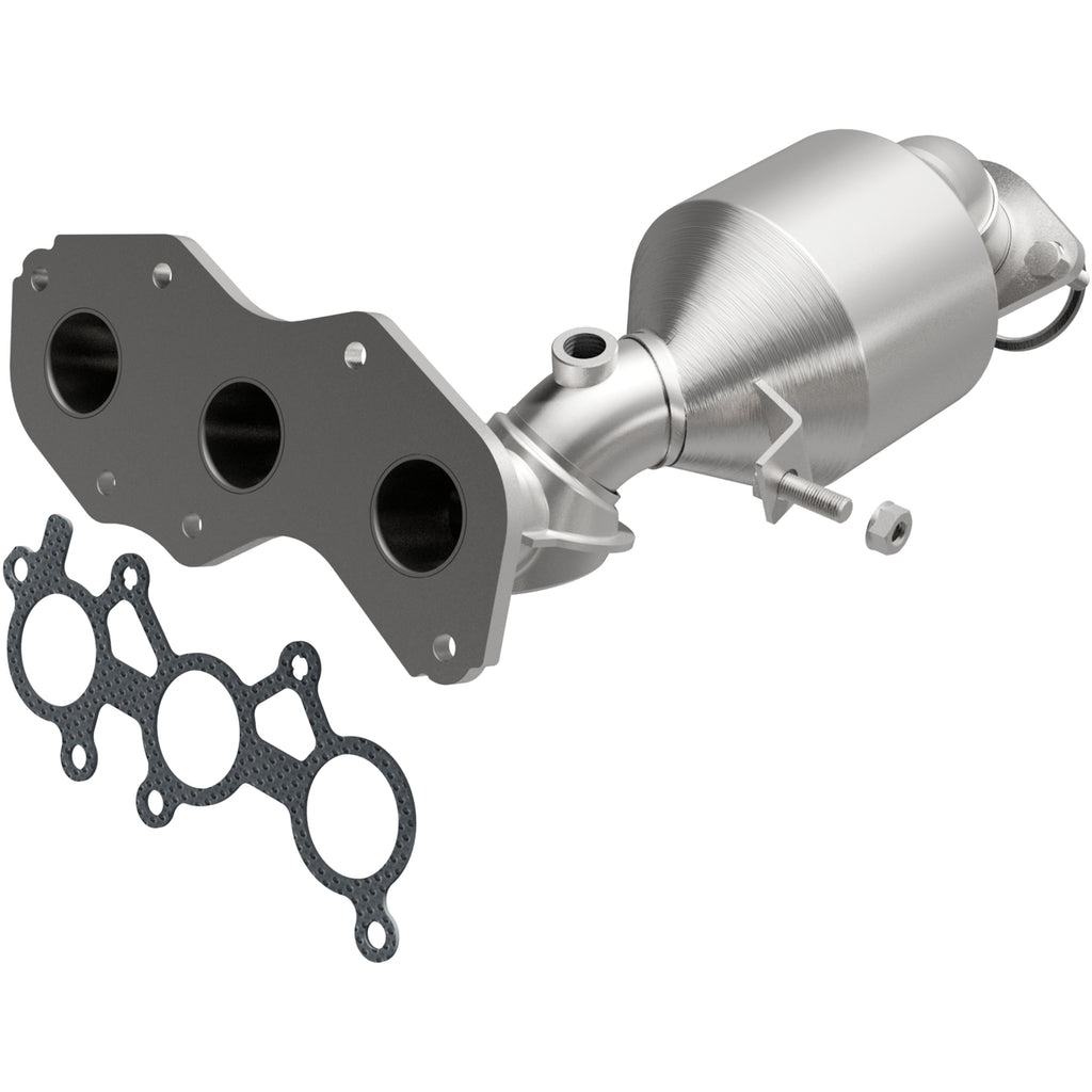 Catalytic-Converter-With-Integrated-Exhaust-Manifold