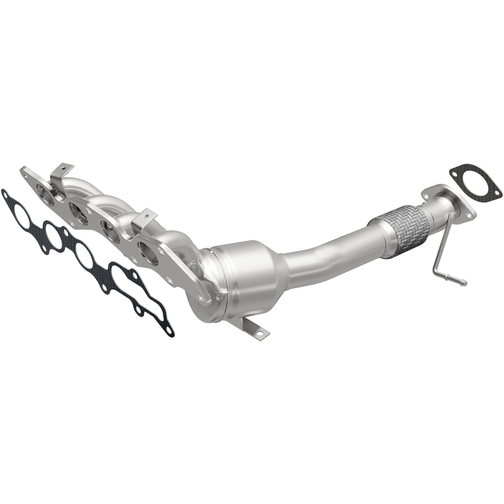 Catalytic-Converter-With-Integrated-Exhaust-Manifold