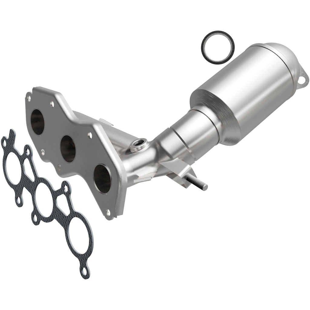 Catalytic-Converter-With-Integrated-Exhaust-Manifold