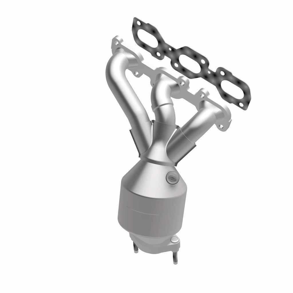 Catalytic-Converter-With-Integrated-Exhaust-Manifold