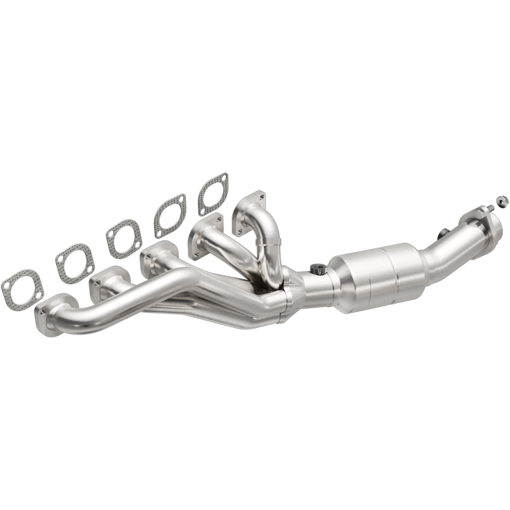 Catalytic-Converter-With-Integrated-Exhaust-Manifold