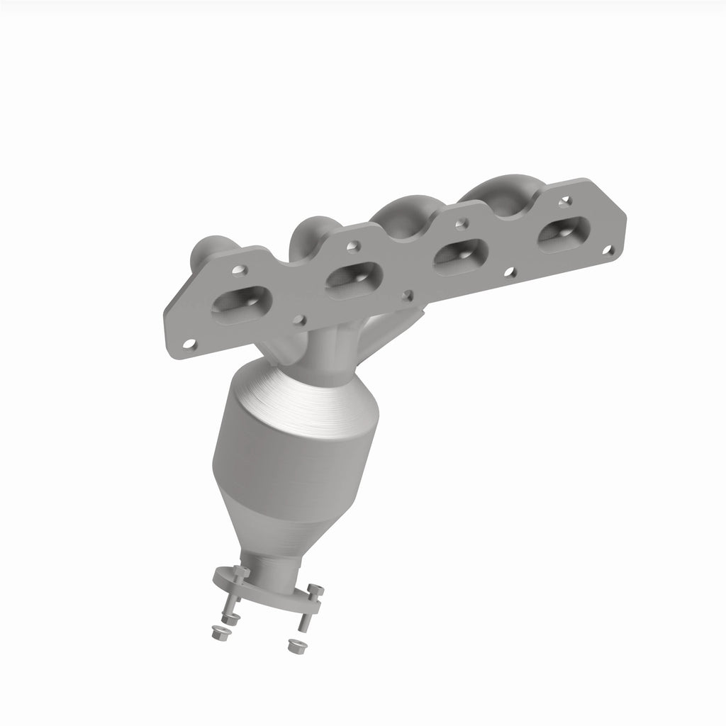 Catalytic-Converter-With-Integrated-Exhaust-Manifold