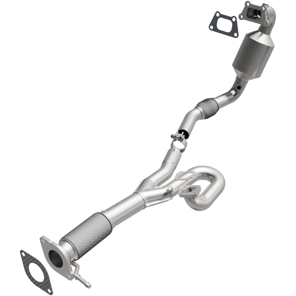 Catalytic-Converter-With-Integrated-Exhaust-Manifold