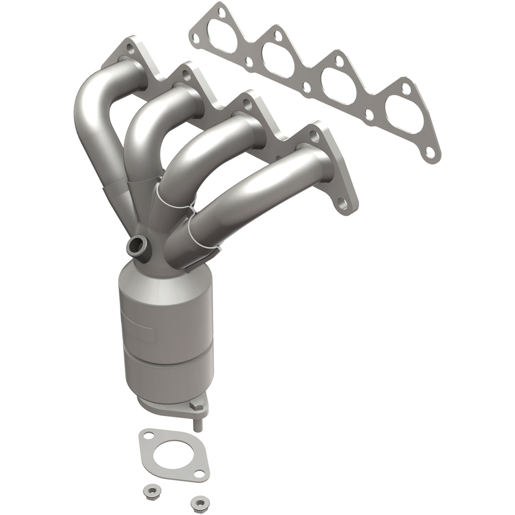 Catalytic-Converter-With-Integrated-Exhaust-Manifold