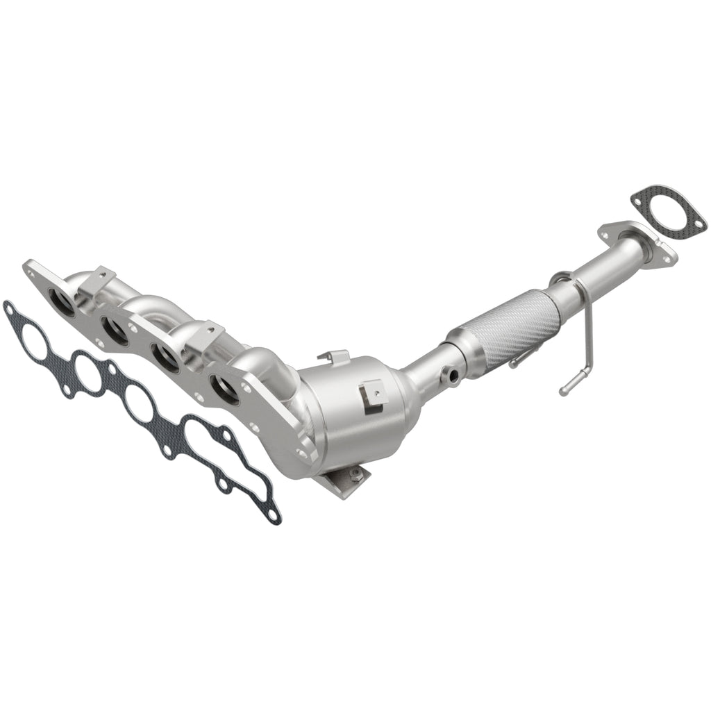 Catalytic-Converter-With-Integrated-Exhaust-Manifold