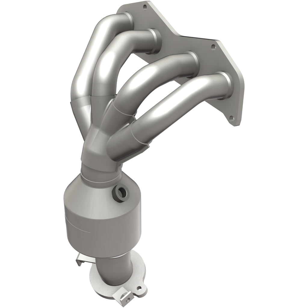 Catalytic-Converter-With-Integrated-Exhaust-Manifold